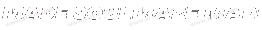 MADE Soulmaze MADE S字体转换